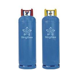 SingGas LW 50kg commercial and industrial gas cylinders