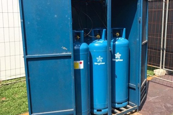 SingGas lpg cylinders